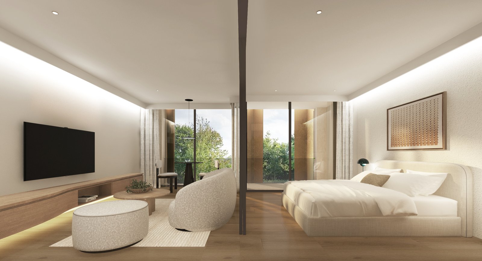1Bed+ bedroom
